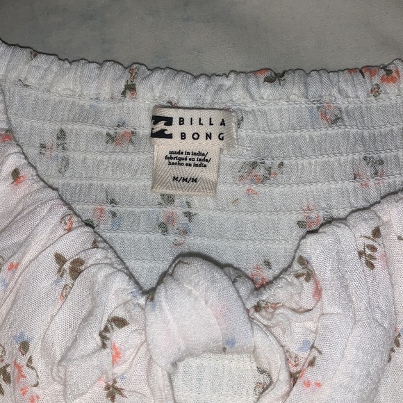 Billabong floral bell sleeve top - Picture 5 of 7